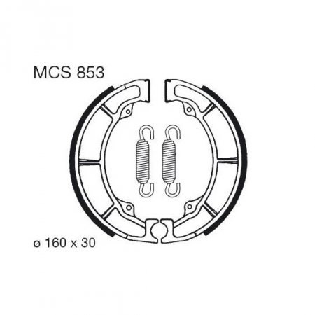 Saboti de frana LUCAS MCS 853